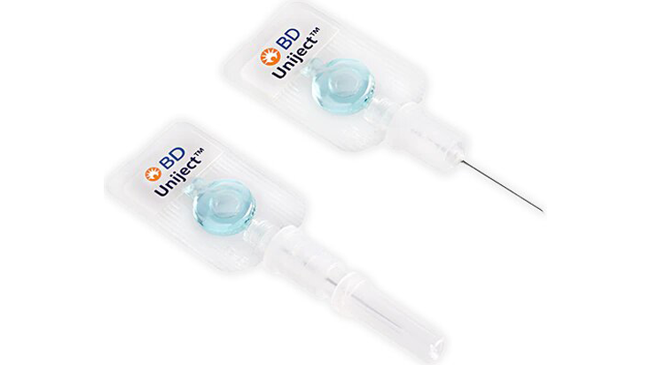 uniject injection system C PS PSP 0616 0077